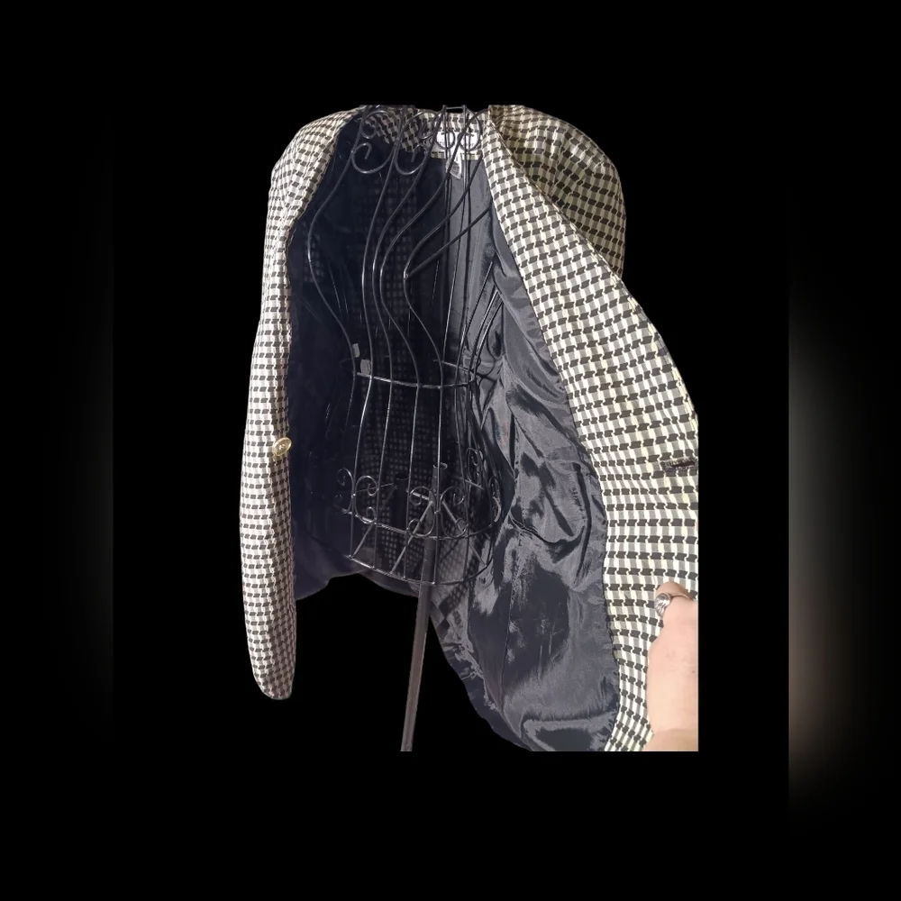 Classic Christian Dior For Women Houndstooth Blazer
